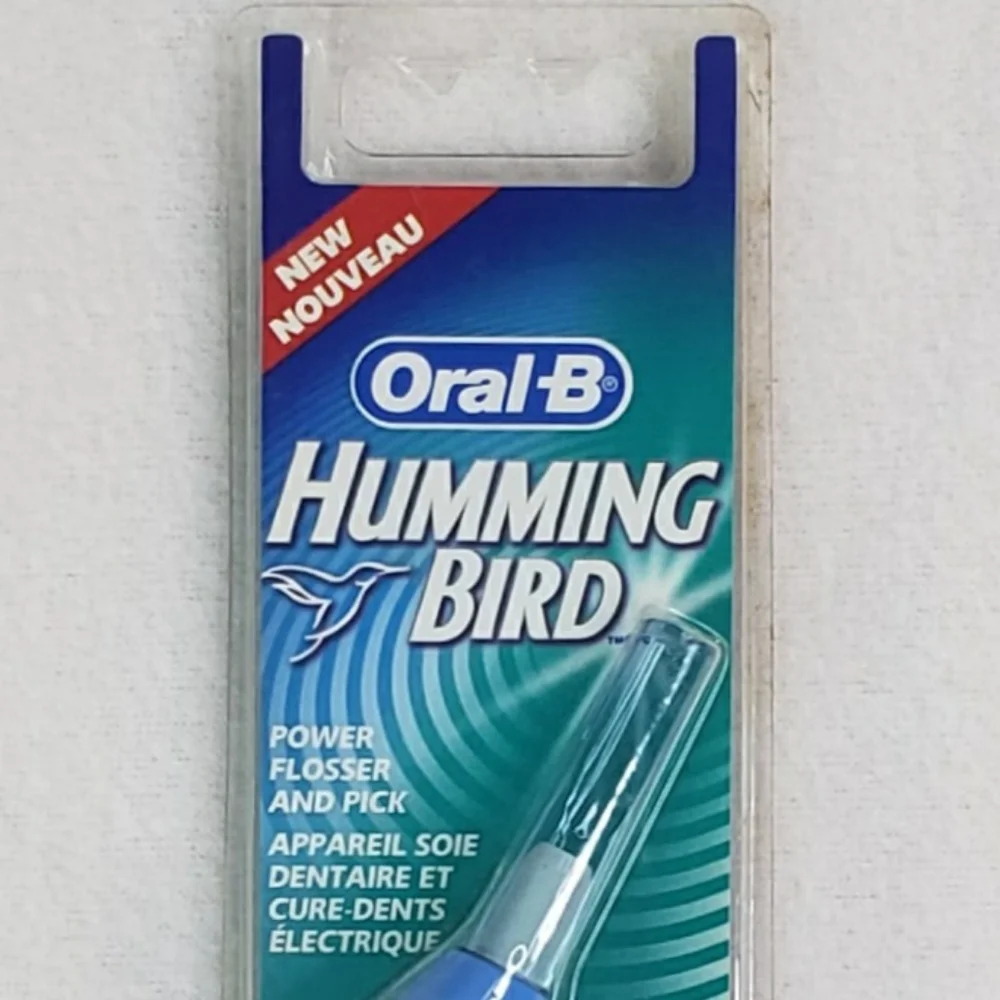 Brand New Oral-B Hummingbird Power‎ Gum Stimulator 3 Flosser Head Starter Pack - Picture 4 of 10